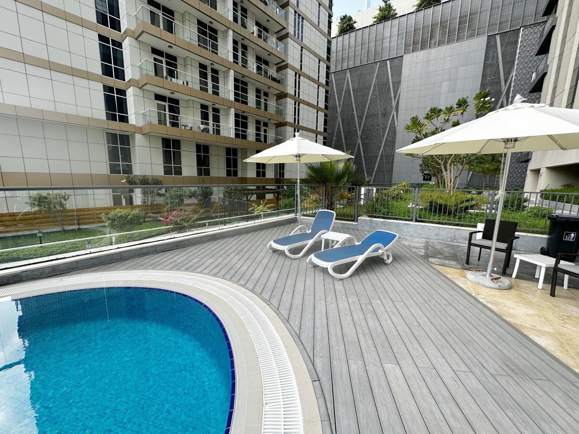 Dunya Tower Luxury And 2 Min Walk To Dubai Mall And Burj Khalifa In Heart Of Downtown Buitenkant foto
